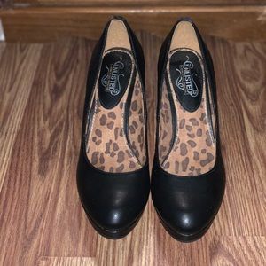 Black Unlisted heels